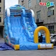 Inflatable bounce castle slide
